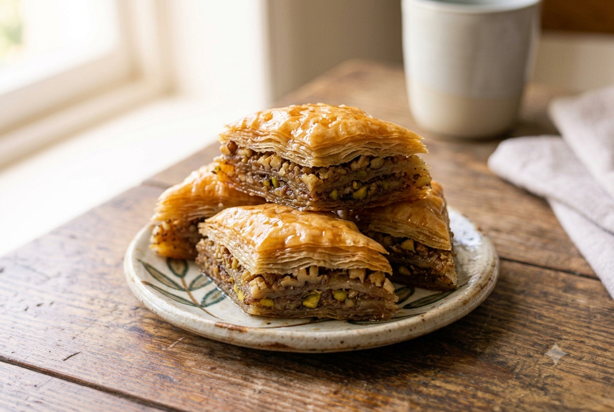 Homemade Baklava
