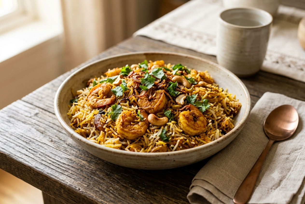 Prawn Biryani