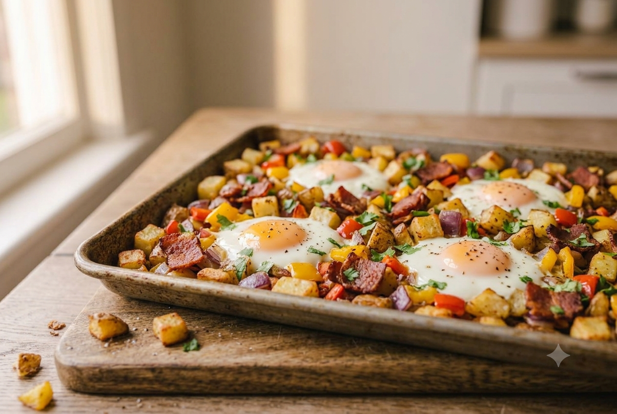 Sheet-Pan Breakfast Hash